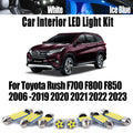 LED Interior Light Kit for Toyota Rush F700 F800 F850 2006 - 2020 - Canbus Dome Map Door Trunk Bulbs | AUTOKITSHOP