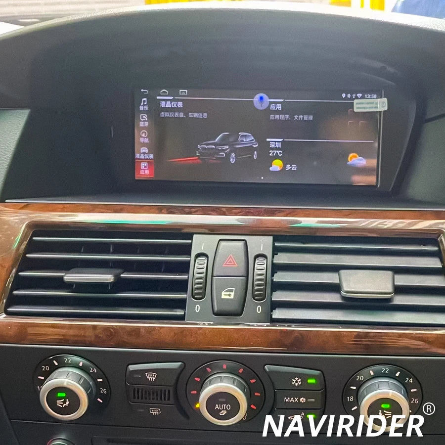 Stereo DSP Android 14 GPS For Bmw 5 3 Series E60 E61 E63 E90 E91 E92 E93 Car Multimedia Pl
