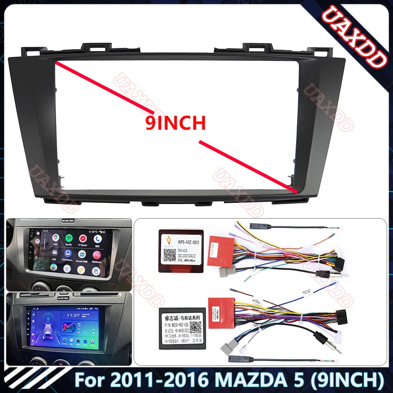 For 2011-2016 MAZDA 5 9INCH Car Radio Android Stereo Audio Screen Multimedia Video Player