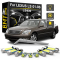 13-Piece LED Interior Light Kit for Lexus LS430 - Canbus Error-Free Bulbs | AUTOKITSHOP