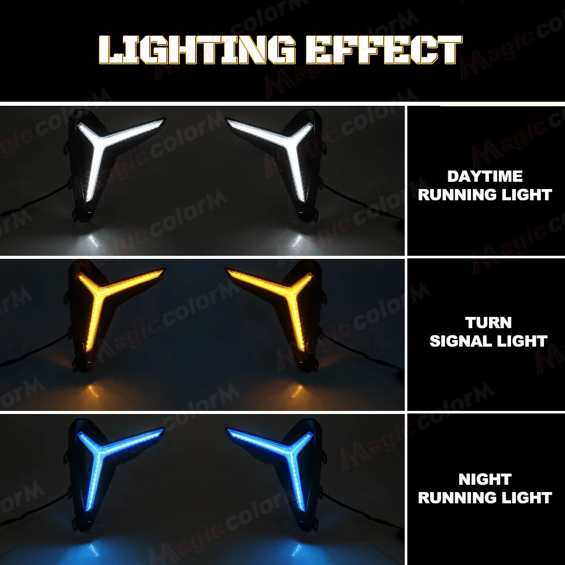 For Geely Proton S70 Emgrand DIHAO EC7 2021 2022 2023 2024 LED DRL Daytime Running Lights  | AUTOKITSHOP