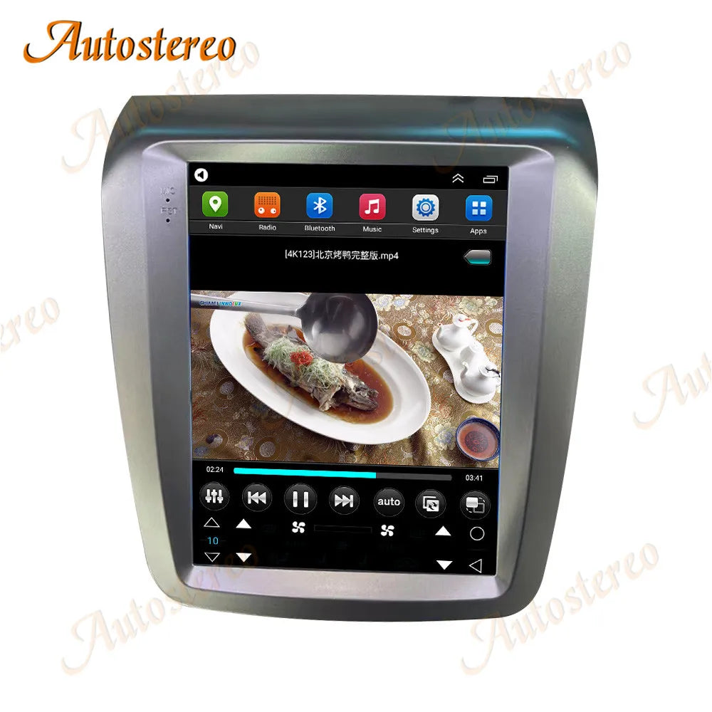 Android 15 Carplay Vehicle Radio For Toyota Alphard 10 2002-2008 Car GPS Navigation Carpla