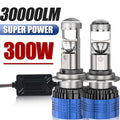 H4 H7 H11 LED Headlight Mini Lens Projector H9 9005 9006 Auto LED Headlight Bulbs Low Beam