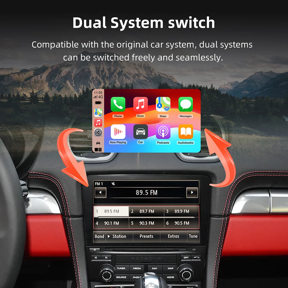 Wireless Carplay Module Android Auto Adapter For PCM3.0/4.0/3.1 Porsche/Panamera/Cayenne/M