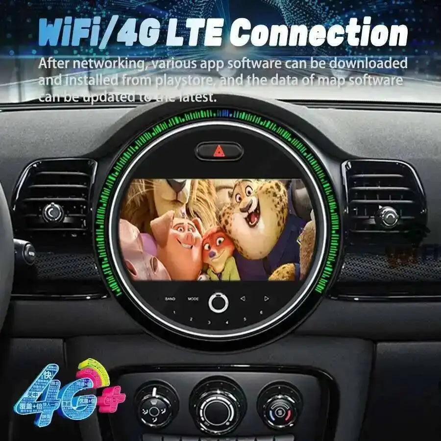 Car Radio Carplay 9inch For BMW MINI Cooper F54 F55 F56 F60 2015-2025 Multimedia GPS Video