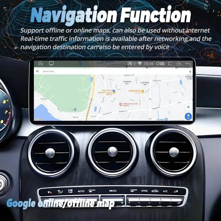 RGB - Ambient Light - for CClass X253 W205 2015-2021 - Car Interior Lighting