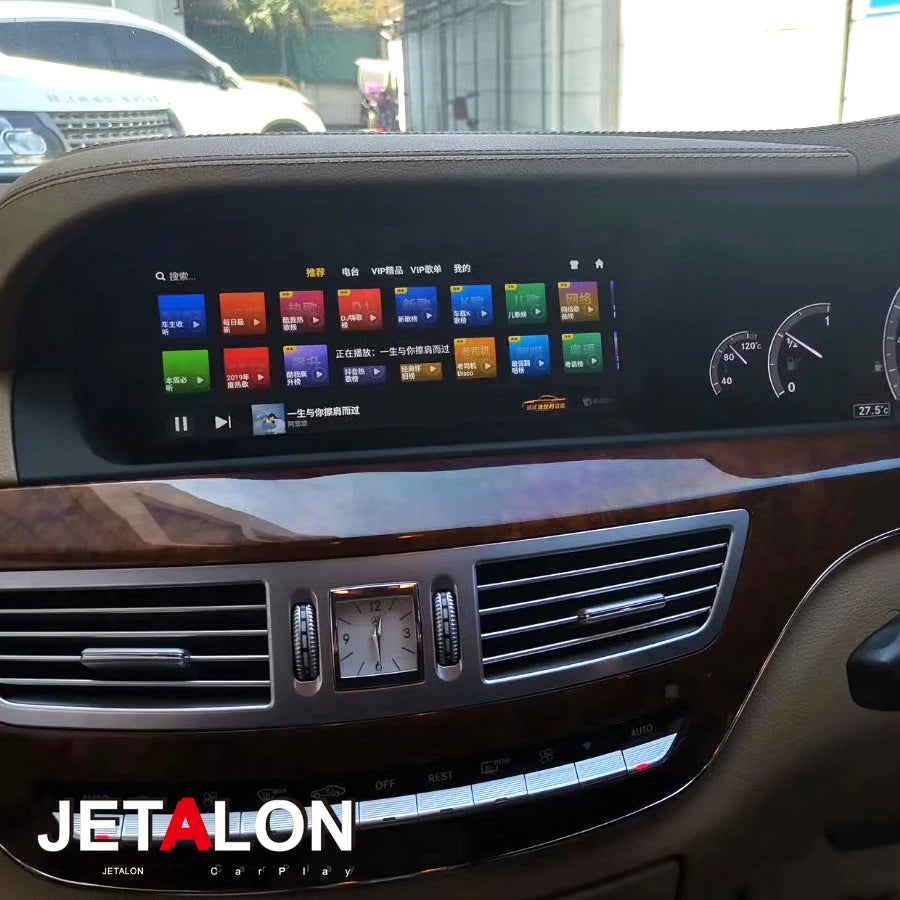 10.25'' RHD Screen For Mercedes Benz S Class W221 NTG3.0 3.5 Video Players New Car Multime