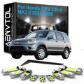 7-Piece LED Interior Light Kit for Honda MK2 - Canbus Error-Free Interior Bulbs