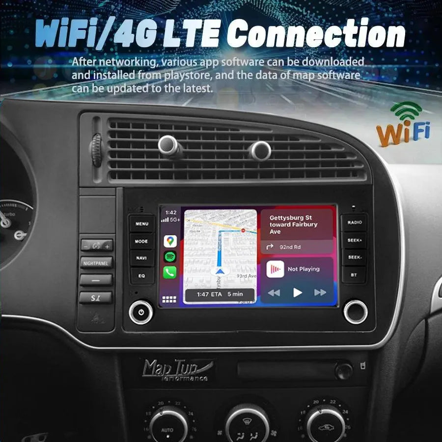 Android 15 2 Din Car Radio For SAAB 9-3 93 2005-2008 DVD Player Head Unit Autoradio GPS Na | AUTOKITSHOP