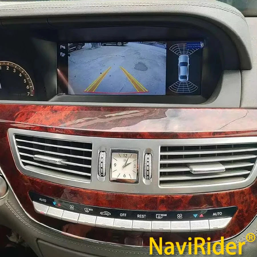 For Mercedes-Benz Class S W221 S350 S300 CL W216 2013 Android 13 GPS Navigation Multimedia