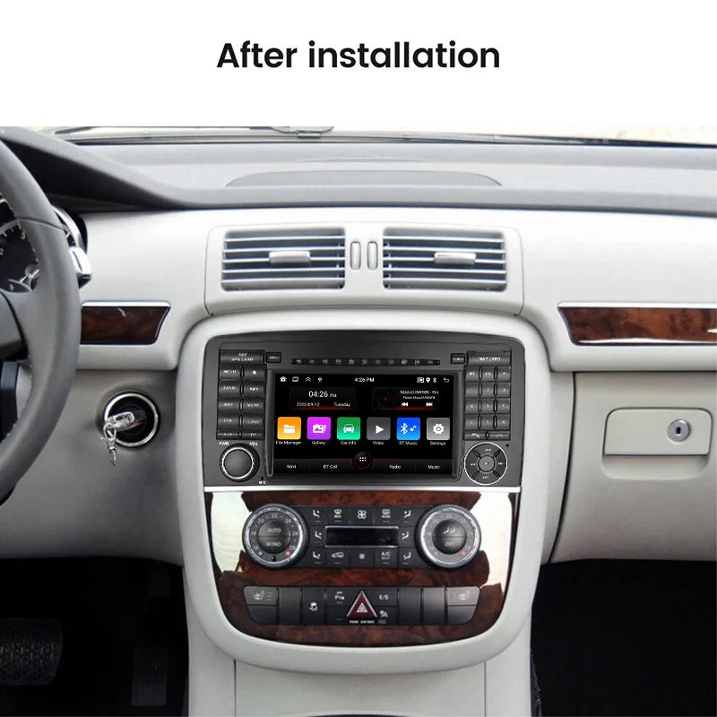 7" Android 15 Car Radio For Benz R-Class W251 R300 R350 R500 06-12 Multimedia Player GPS I