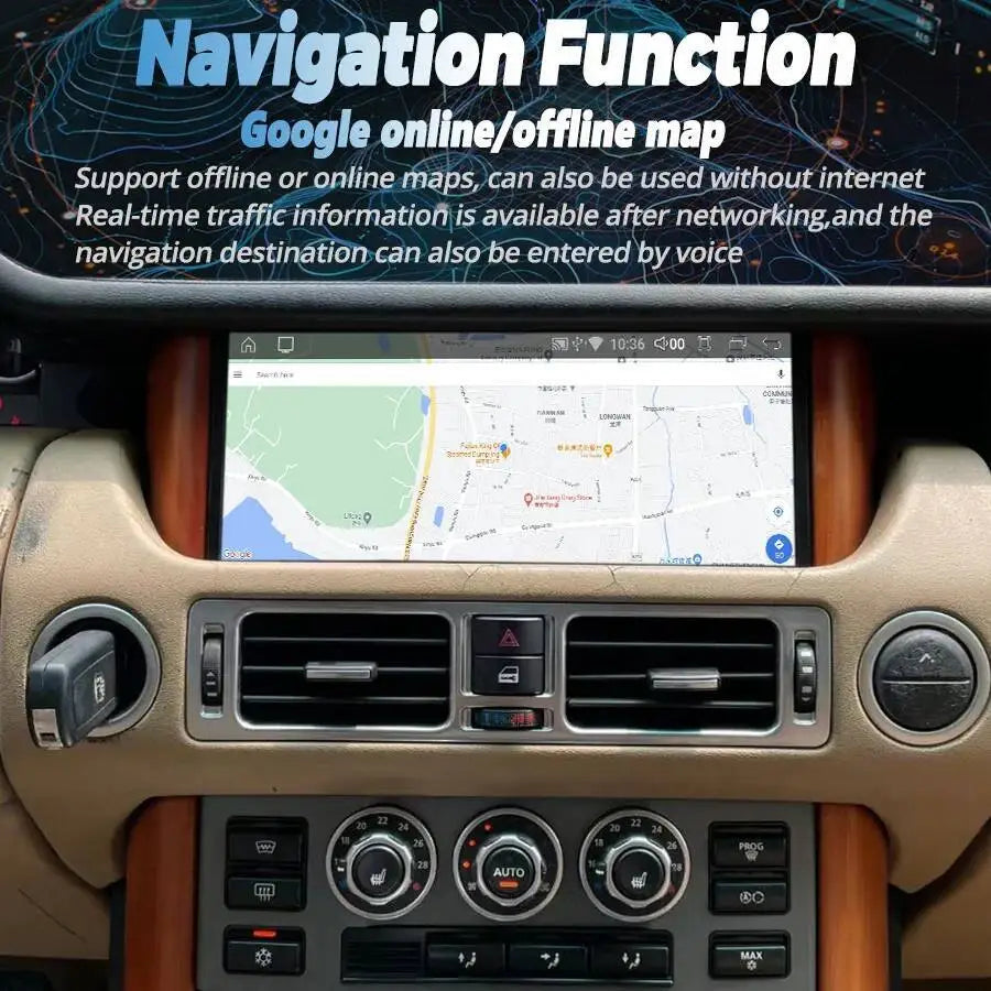 Multimedia Video Player For LAND ROVER Range Rover SC V8 L322 2002-2012 GPS Navi CarPlay 1 | AUTOKITSHOP