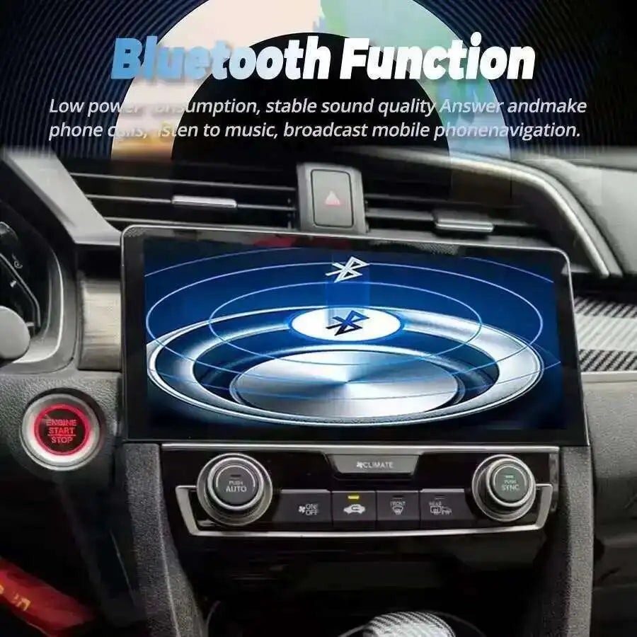For Honda Civic 2016 2017 2018 2019 2020 2021 CarPlay Autoradio Car Multimedia Video Playe