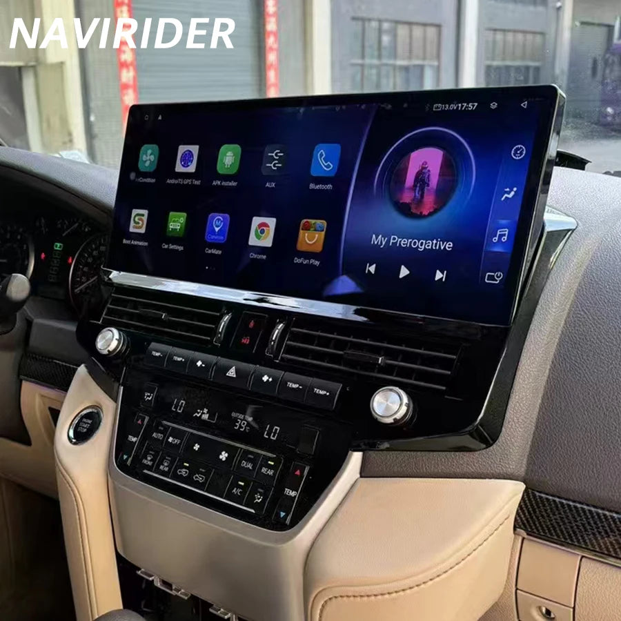For Toyota Land Cruiser 200 2008-2021 LC200 Upgrade LC300 Android Screen Carplay Car Multi | AUTOKITSHOP