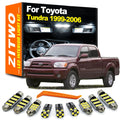ZITWO 17Pcs LED Interior Roof Reading Light License Plate Bulb Kit For Toyota Tu for Toyota MK1 - Canbus LED Car Light