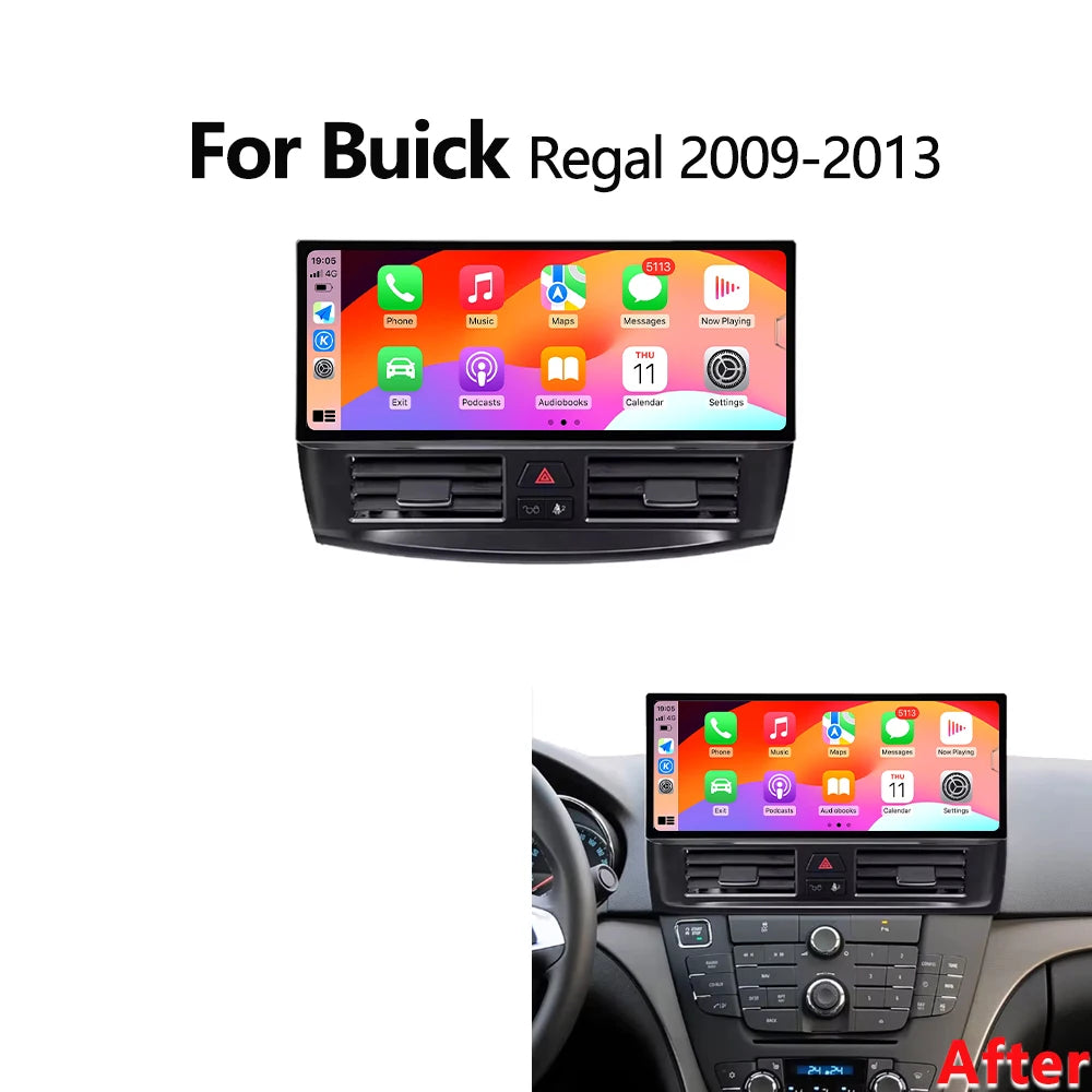 12.3inch Multimedia Player For Buick Regal 2009 2010 2011 - 2013 WiFi GPS Navigation Bluet | AUTOKITSHOP