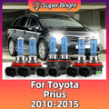 2/4/6PCS Car Lights For Toyota Prius 2010 2011 2012 2013 2014 2015 Xenon Gas Halogen Headl