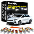 LED Interior Light Kit for KIA K3 2000-2015 - Canbus Error-Free Interior Bulbs