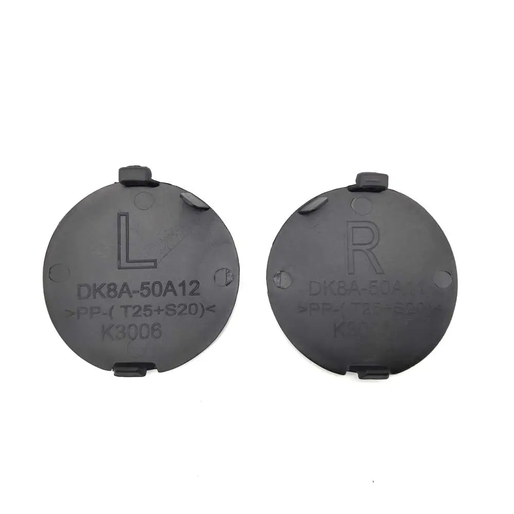Bumper Towing Hook Eye Cover Trailer Trim Cap For Mazda DK8A-50-A11 DK8A-50-A12