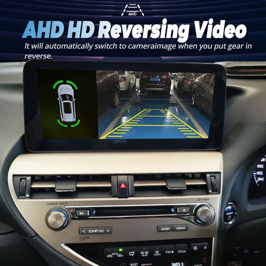 RHD DSP Car Radio GPS For LEXUS RX350 RX270 RX300 2009-2014 CarPlay 12.3inch Android 14 Sc