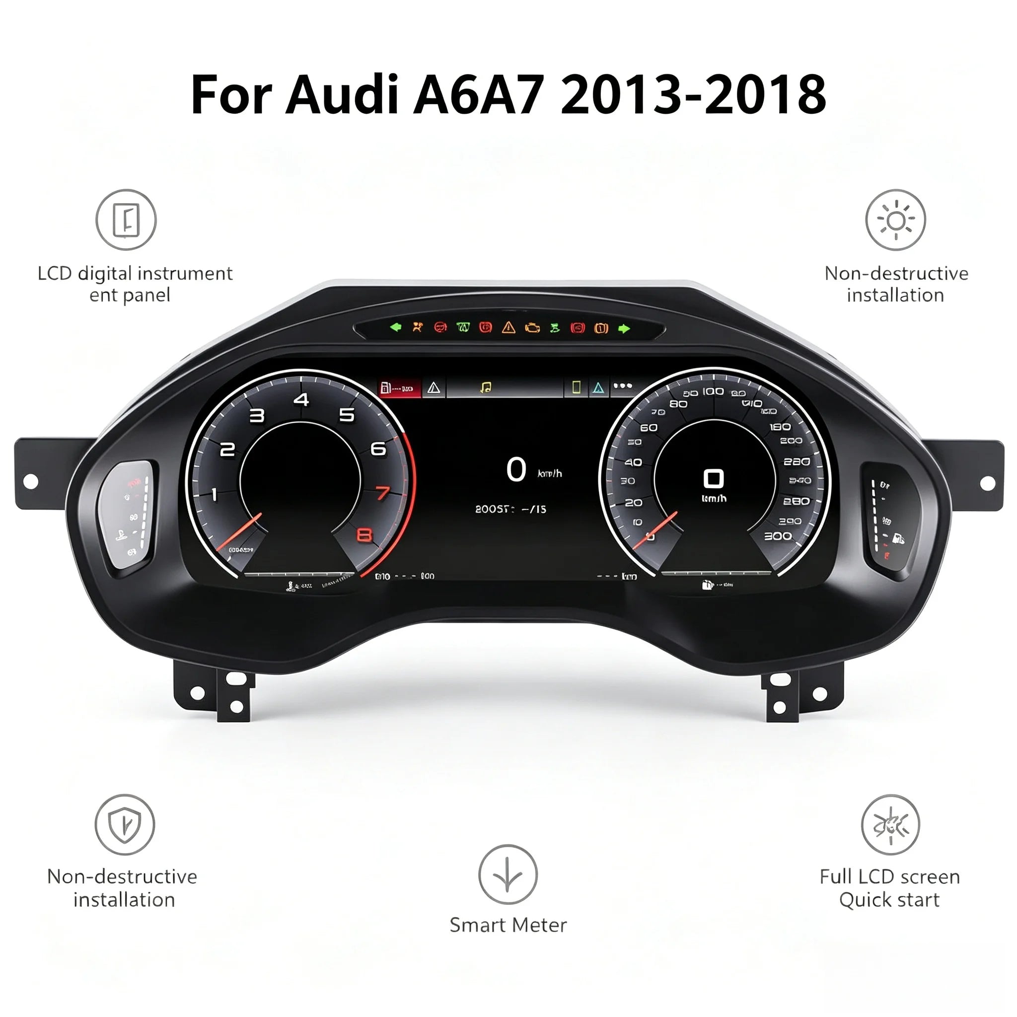 LED Interior Light Kit for Audi 2013-2018 - Canbus Error-Free Interior Bulbs