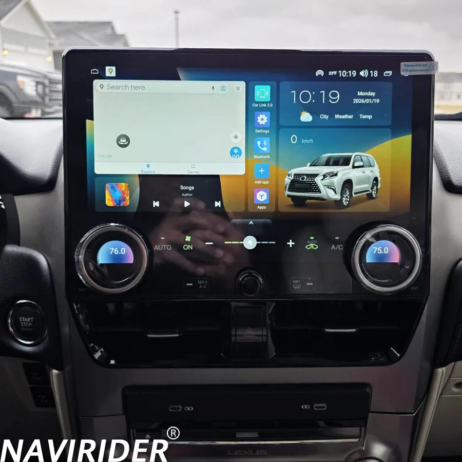 Video Player Stereo Head Unit GPS 4G For Lexus GX400 Gx460 2009 - 2022 CarPlay 12.5inch Au | AUTOKITSHOP