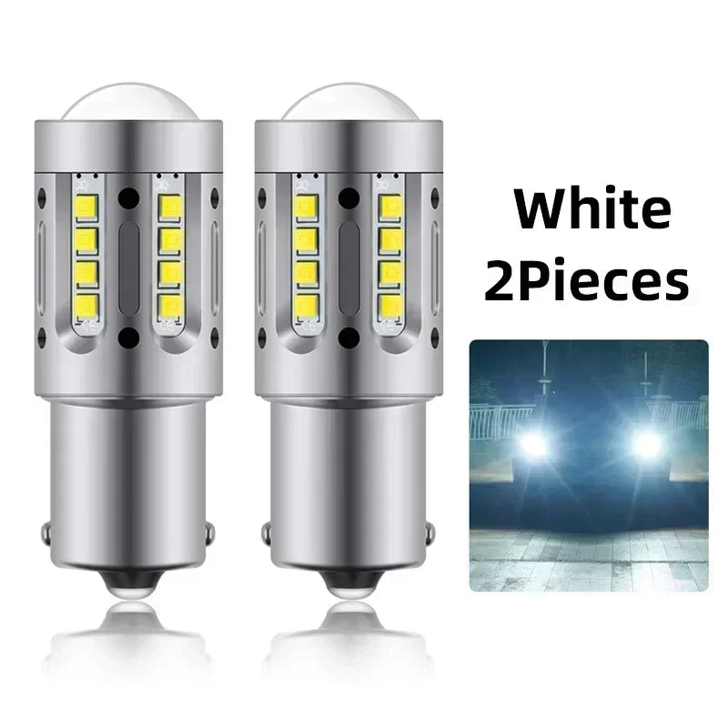 2-Piece LED Interior Light Kit for LED Reverse Light T15 W16W 1156 BA15S P21W W21W 7440 Accesso - Canbus Error-Free B...
