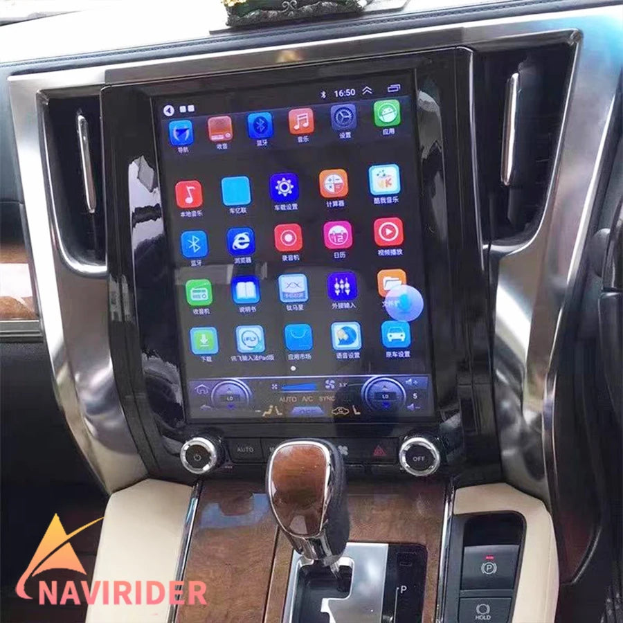 Multimedia For Toyota Alphard Vellfire A30 2013-2018 Video Player GPS Navigation Head Unit