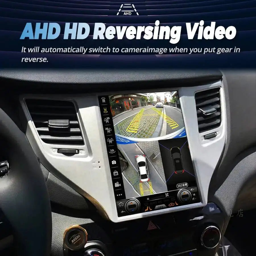 128GB 256GB GPS Navigation 9.7qled Screen For Hyundai Tucson 2017 Bluetooth Stereo DSP And