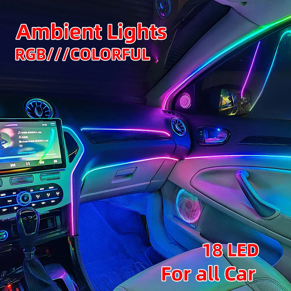 128 Color - Ambient Light - Car Interior Lighting
