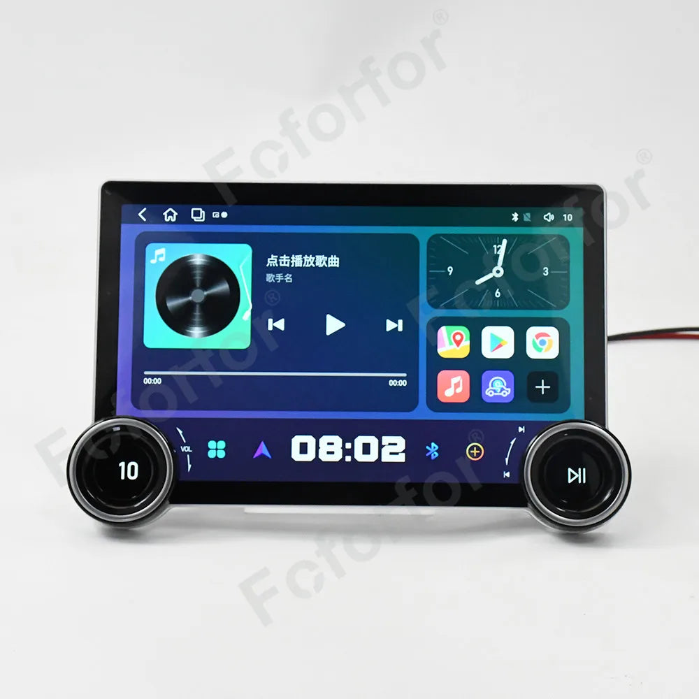 Upgrade 11.5 Inch Android 15 HD Touch Wireless CarPlay Android Auto Multimedia Player Head