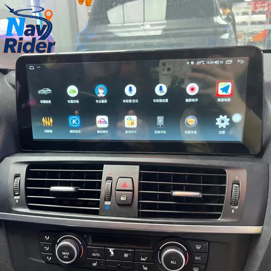 For Bmw X3 G01 X4 G02 2018-2025 Car Video Player Display Android GPS 4G WIFI Multimedia Sc