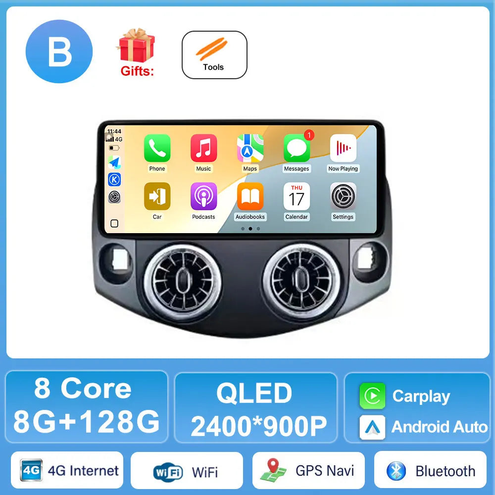 Car Stereo Radio for Toyota RAV4 2007-2011 Android Navigation CarPlay 2DIN | AUTOKITSHOP