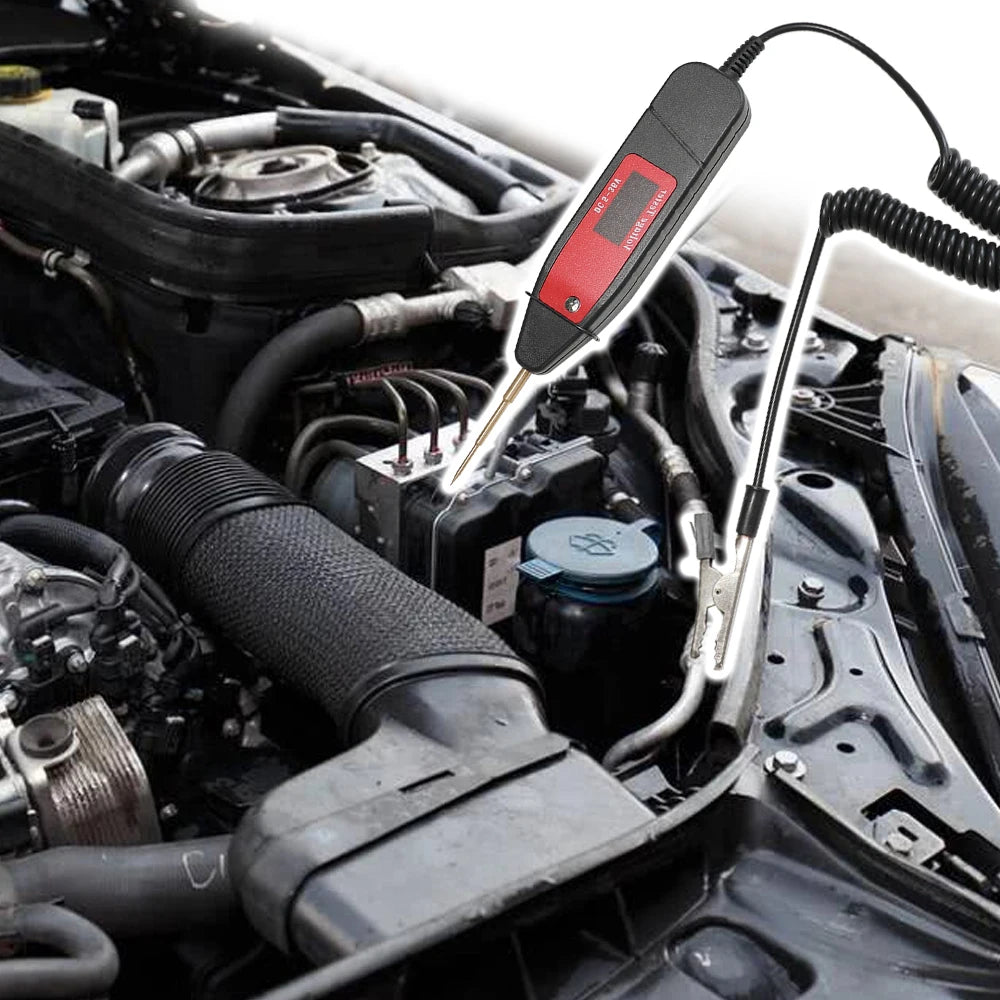 5-36V Digital Power Probe Multi Function Fuse Line Battery Voltage Circuit Test Pen Electroscope - Automotive LED Light