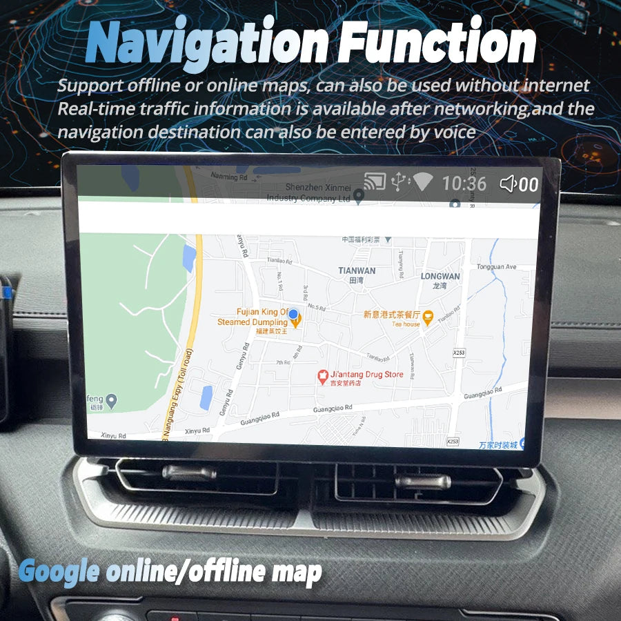 13.3Inch Screen For Great Wall Poer 2019-2023 Android Car Multimedia Video Player Navigati