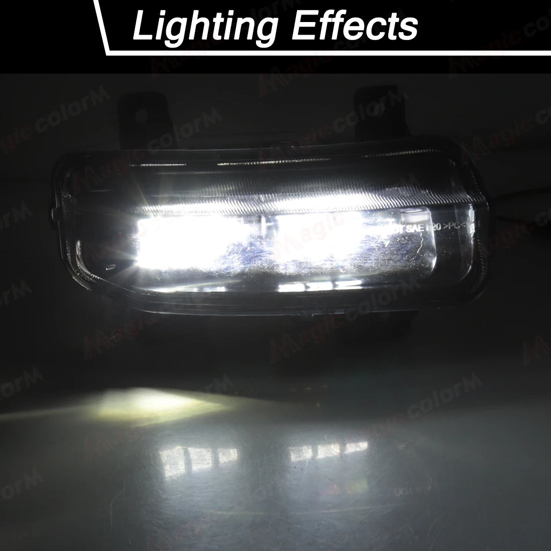 DLAA For Dodge Ram 1500 2019 2020 2021 2022 2023 2024 LED Car Fog Lamps Front Bumper Headl | AUTOKITSHOP