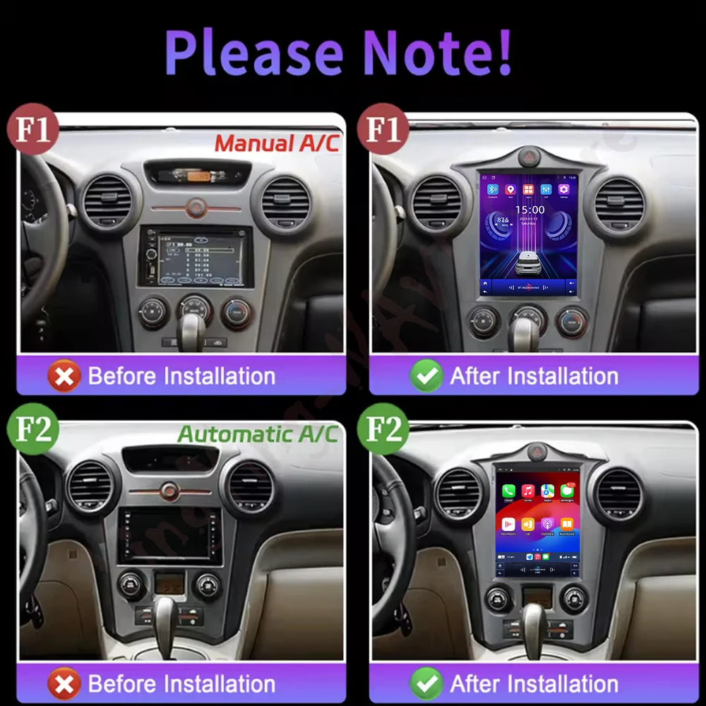 For Kia Carens 2006-2012 Carplay Car Radio Multimedia Video Player Android 16 Auto WIFI GP