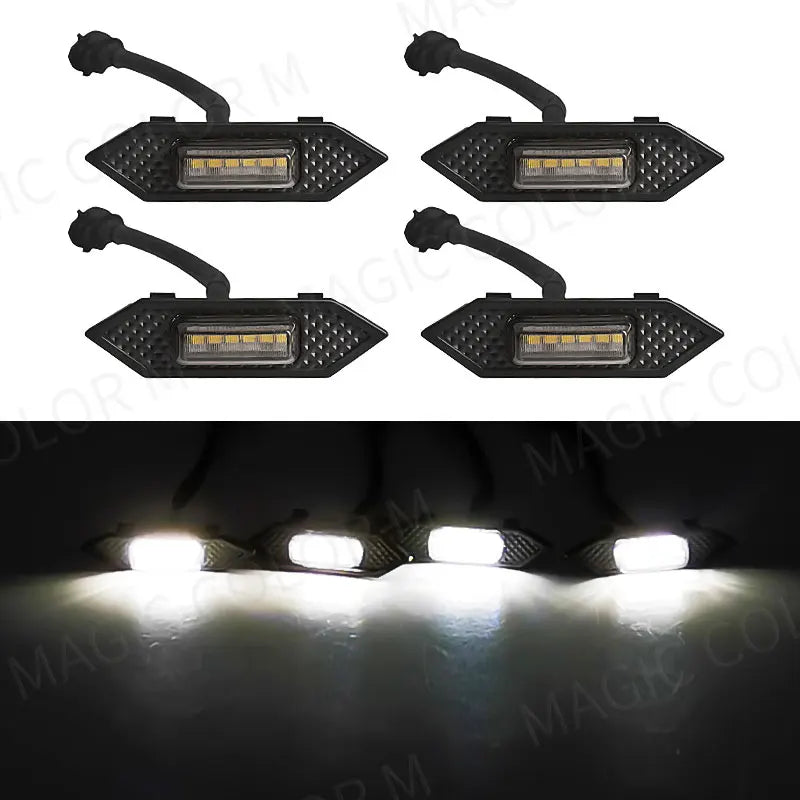 LED Grille Lights For Toyota RAV4 2019 2020 2021 2022 Front Grid Warning DRL Daytime Runni | AUTOKITSHOP