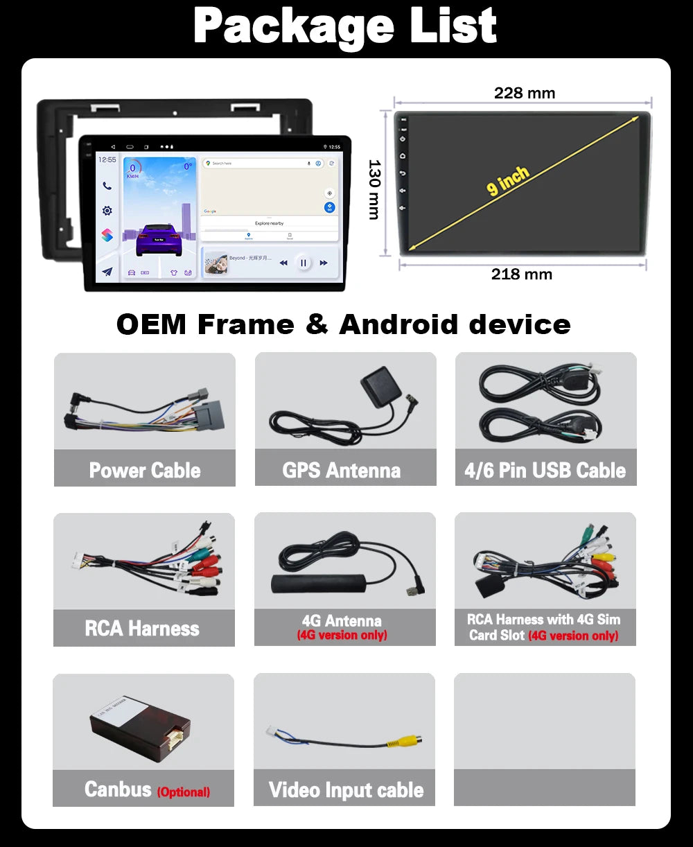 Android 16 Carplay For Citroen C3 C2 2001 2003 2004 - 2010 BT Radio Multimedia Video Playe