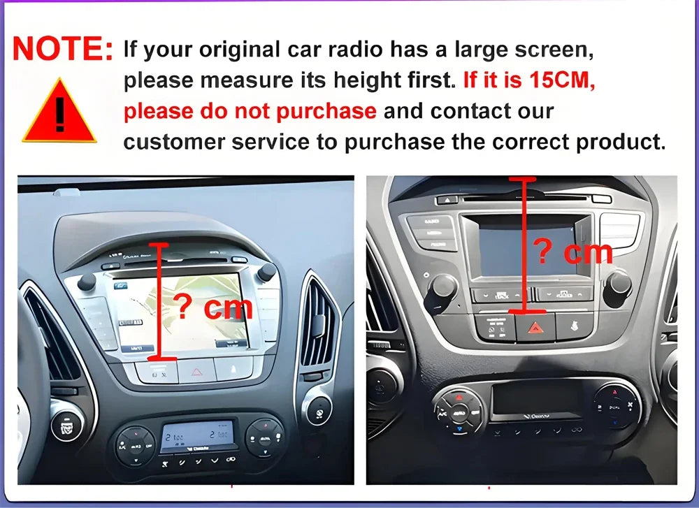 Android Auto Car Radio For Hyundai IX35 Tucson 2 LM 2009 - 2015 Carplay Multimedia Player  | AUTOKITSHOP