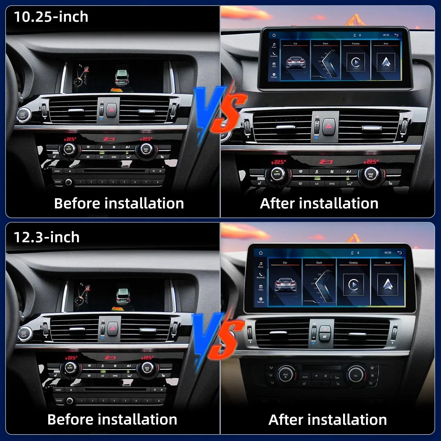 LED Interior Light Kit for BMW F26 X4 - Canbus Error-Free Interior Bulbs