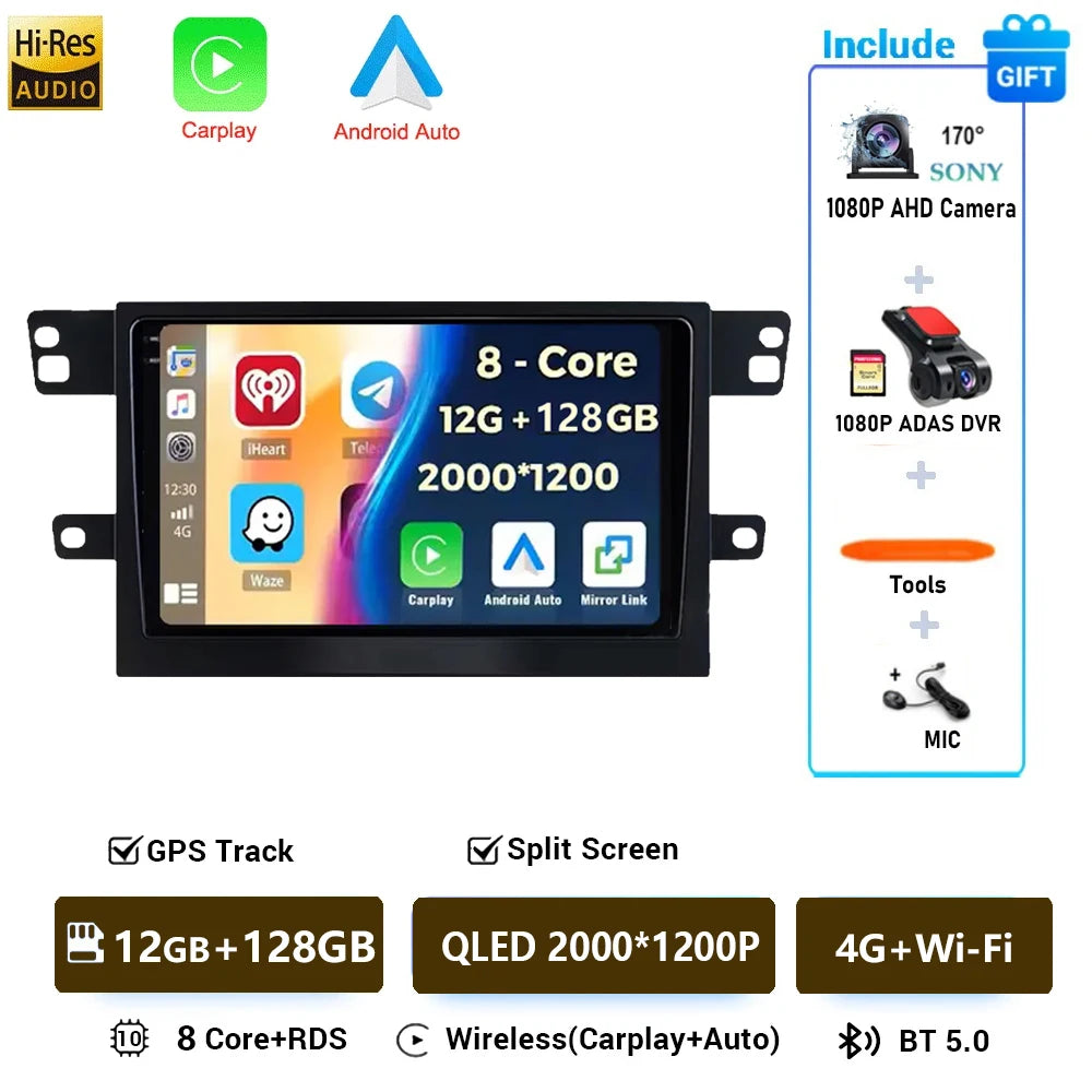 Android 16 wifi+4G Carplay Car Radio For Maxus T70 T60 MG Extender LDV D20 2019-2021 Navig