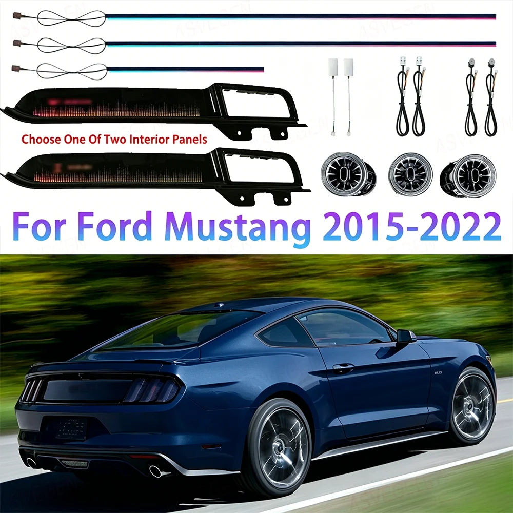 RGB - Ambient Light - for Ford 2015-2022 - App Control - Car Interior Lighting