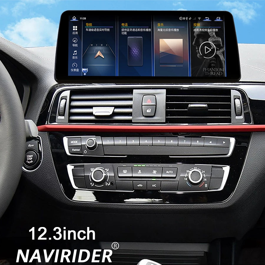 Car Multimedia Video Player For BMW 2 Series F20 F22 F23 2018 Wireless Carplay Bluetooth C