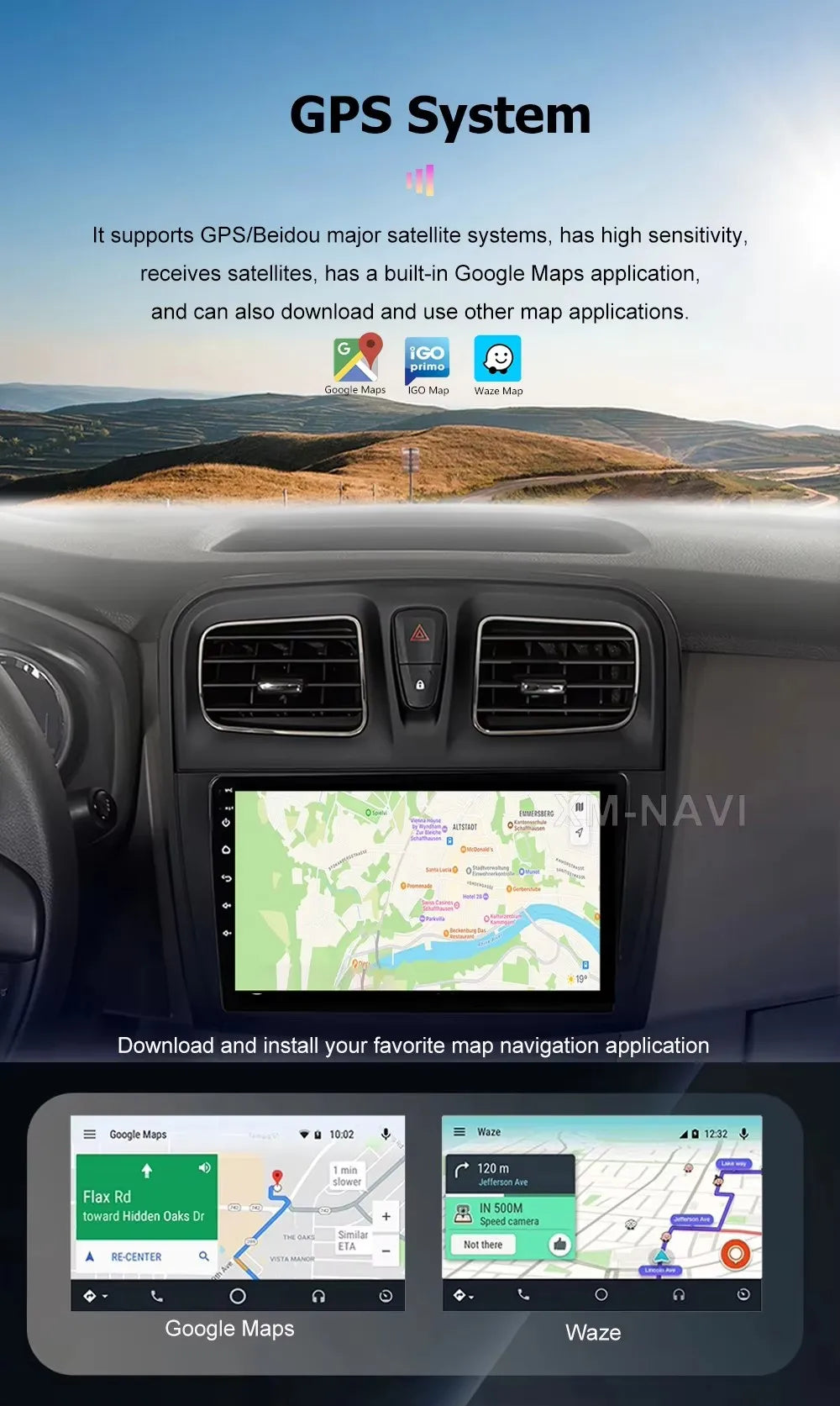 Android 16 Auto For Hyundai Rohens Genesis 2008 - 2013 Car Radio Multimedia Video Player G
