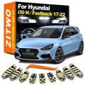 ZITWO 13Pcs LED Interior Dome Reading Light Bulb Kit For Hyundai i30 N i30N Fastback 2017 2018 2 - Canbus LED Car Light