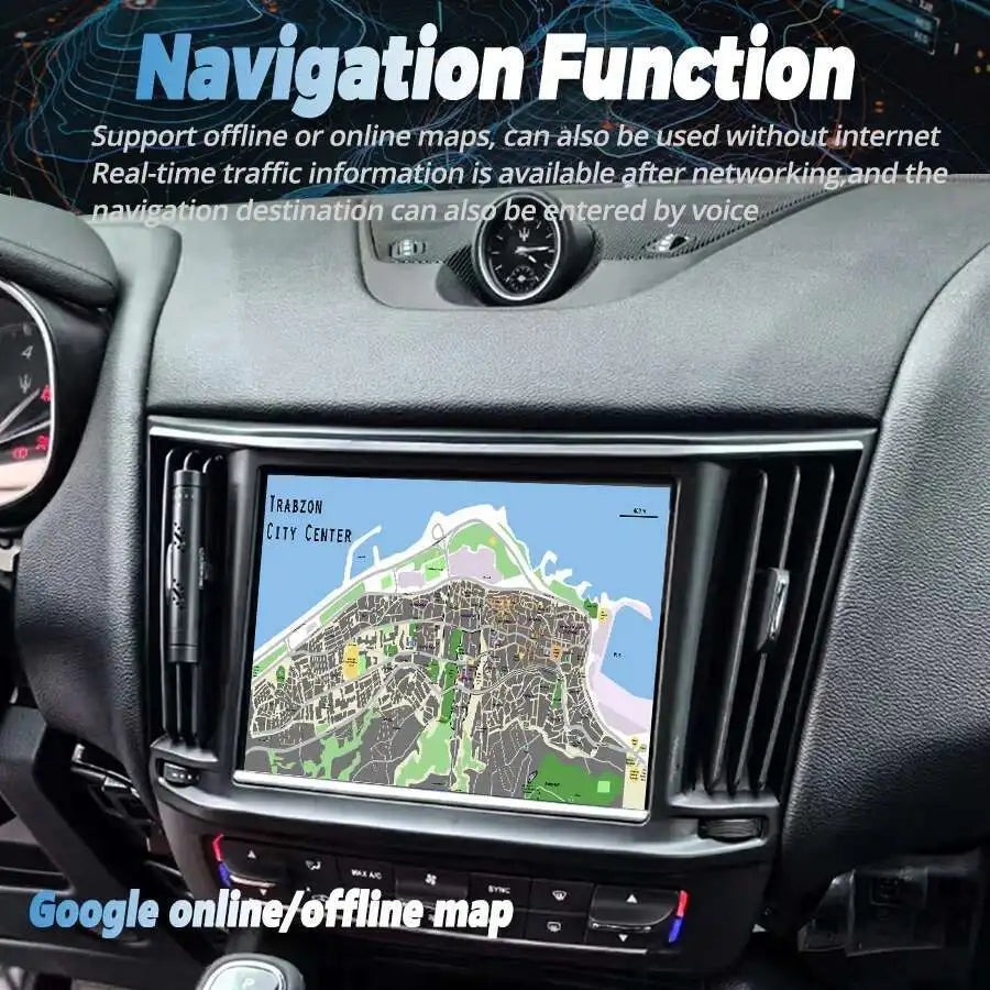 Android Screen Car Radio For Maserati Levante 2016-2024 Multimedia Video Player Stereo Aut | AUTOKITSHOP