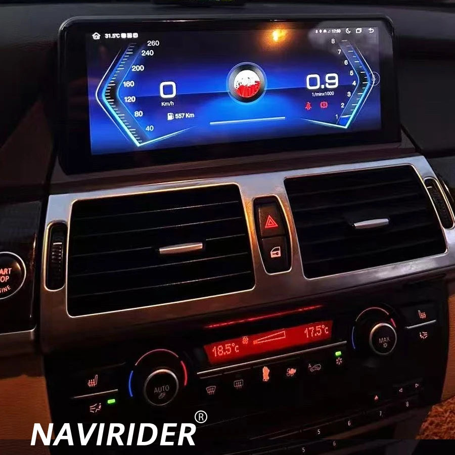 For BMW X5 E70 X6 E71 E72 CCC CIC 2006-2013 Android 14 CarPlay 10.25INCH DSP Car Multimedi