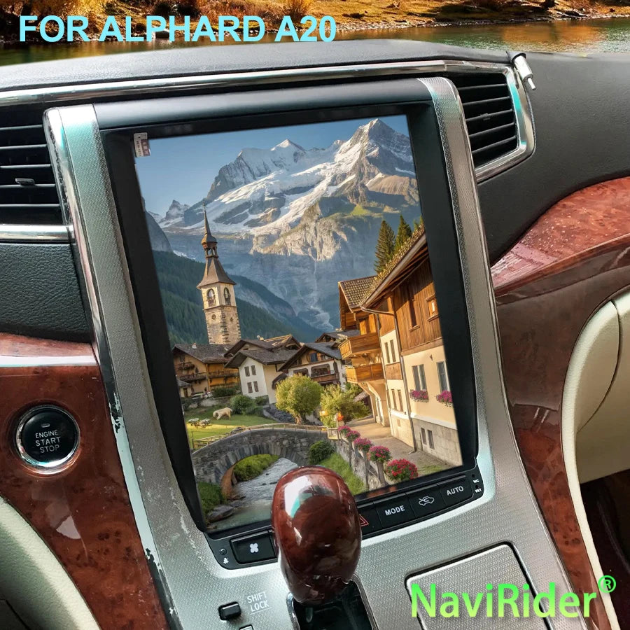 12.1" Android Car Radio For Toyota Alphard A20 2013-2020 Audio GPS Navigation Multimedia V
