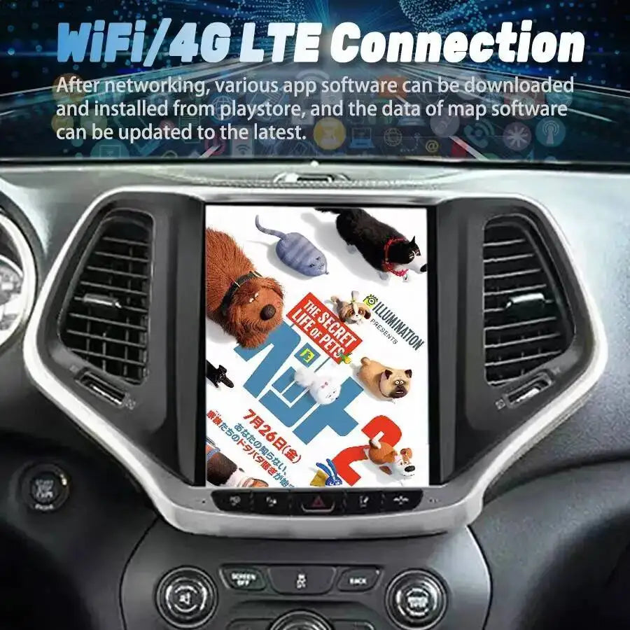 Car Navigation GPS Stereo 4G WIFI Carplay Audio 10.4" Android Autoradio Multimedia Video P